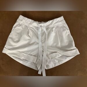 lululemon athletica White Athletic Shorts